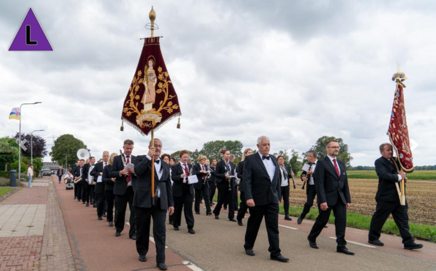 Reportage van het Bondsschuttersfeest op 30 augustus in Stevensweert